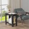 Narrow Couch Bedside Tables Nightstand Slim Accent Table Home 2 Tier End Table